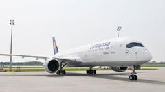Der Airbus „Saarbrücken“ A350-900 der Lufthansa (Foto: Pressefoto)