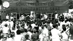 1985 kamen die Toten Hosen auf den Halberg (Foto: SR)