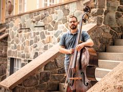 Michail Pavlos Semsis, Kontrabass (Foto: Frank Wunderatsch)