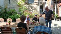Weinprobe in Nittel mit Biowinzer Thomas Sonntag. (Foto: Maria C. Schmitt)