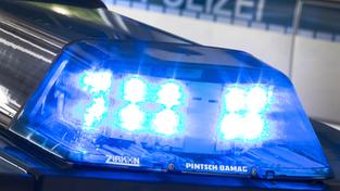 Ein Blaulicht auf dem Dach eines Polizeiwagens. (Foto: dpa)