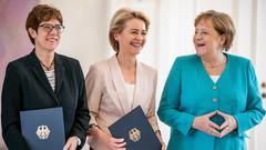 Annegret Kramp-Karrenbauer als neue Verteidigungsministerin (Foto: Michael Kappeler / dpa)