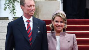 Großherzog Herni und Großherzogin Maria Teresa von Luxemburg (Foto: picture alliance/Harald Tittel/dpa)