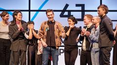 Eindrücke von der Preisverleihung des 41. Filmfestivals Max Ophüls Preis (Foto: Sebastian Knöbber)