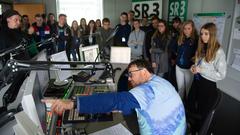 Jugendmedientag beim Saarländischen Rundfunk (Foto: Pasquale D'Angiolillo/SR)