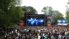 Schüler feiern beim Halberg Open Air (Foto: SR)