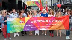 SPD beim CSD (Foto: Pasquale D'Angiolillo)