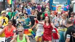 Teilnehmer der CSD-Parade (Foto: Pasquale D'Angiolillo)