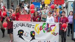 Teilnehmer der CSD-Parade (Foto: Pasquale D'Angiolillo)