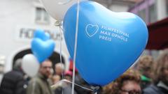 Ein Herzluftballon des Max Ophüls Filmfestivals  (Foto: Pasquale D'Angiolillo)