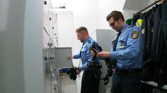 Dienstbeginn in der Polizeiinspektion (Foto: SR)