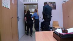 Auf der Polizeiwache (Foto: SR)