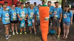 Teilnehmer beim Firmenlauf in Homburg 2017 (Foto: SR1 / Simin Sadeghi)