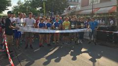 Start beim Firmenlauf in Homburg 2017 (Foto: SR1 / Simin Sadeghi)