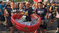 Kreative Kostüme beim Firmenlauf in Homburg 2017 (Foto: SR1 / Simin Sadeghi)
