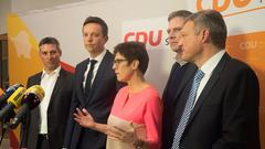 Treffen der Partei- und Fraktionsspitze der Saar-CDU (Foto: Pasquale D'Angiolillo)