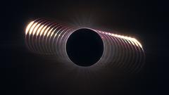Chronofotografie der Totalen Sonnenfinsternis vom 2. Juli 2019, aufgenommen am ESO-Observatorium in La Silla, Chile. (Foto: Sebastian Voltmer)