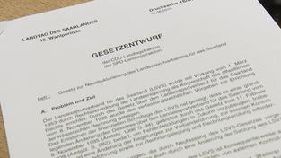 Gesetzentwurf zur Neustrukturierung des LSVS (Foto: SR)
