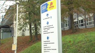 Schild mit Logo des LSVS (Foto: SR)
