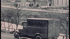 Ein Auto an der Saar in den 20er Jahren (Foto: SR)