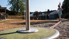 Spielplatz an der Glück-auf-Halle Holz (Foto: Thomas Braun)