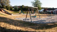 Spielplatz an der Glück-auf-Halle Holz (Foto: Thomas Braun)