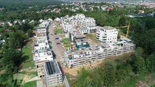 Immobilien aus Vogelperspektive (Foto: SR)