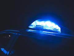 Polizeieinsatz bei Nacht (Foto: Felix Schneider/SR)