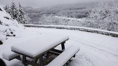 Nonnweiler Talsperre im Winterkostüm (Foto: Paul-Heinz Lang)