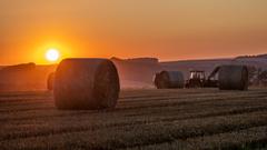 Sonnenuntergang auf den Feldern rund um Orscholz  (Foto: Klaus Maurer)