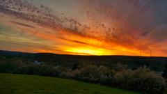 Sonnenuntergang in Primatal (Foto: Günter Gebel)