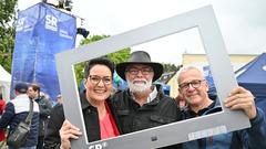 SR Fernsehen vor Ort Friedrichsthal (Foto: SR/Pasquale D'Angiolillo)