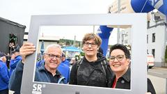 SR Fernsehen vor Ort Friedrichsthal (Foto: SR/Pasquale D'Angiolillo)