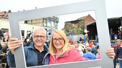 SR Fernsehen vor Ort Friedrichsthal (Foto: SR/Pasquale D'Angiolillo)