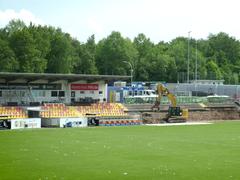 Fußballplatz in Elversberg wird umgebaut (Foto: SR)