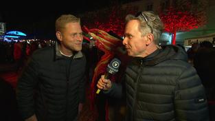 Jürgen Rinner auf der Halloween-Feier in Blieskastel (Foto: SR)