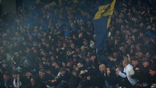 Saarbrücker Fans im Ludwigspark nach dem Sieg gegen Bayern (Foto: SR)