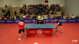 Tischtennis: FCS gegen Mainz (Foto: SR Fernsehen)