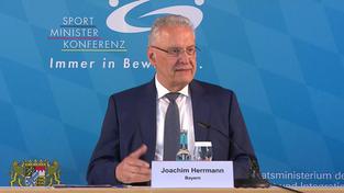 Sportminister Joachim Hermann (Foto: SR)