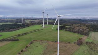 Windpark in Freisen (Foto: SR)