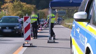 Grenzkontrollen an der deutsch-französischen Grenze (Foto: SR)