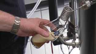 Karlsberg Bierglas (Foto: SR)