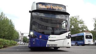 Wasserstoff-Bus (Foto: SR)