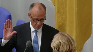 Vereidigung von Friedrich Merz zum Bundeskanzler (Foto: SR)