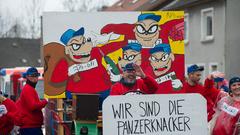 Der närrische Umzug 2017 in Wadgassen (23.02.2017) (Foto: Pasquale D'Angiolillo)