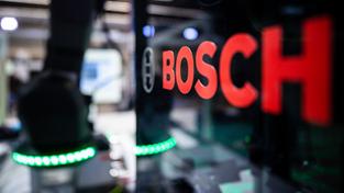Das Logo der Firma Bosch (Foto: picture alliance/dpa | Christoph Schmidt)