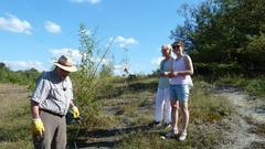 Auf Fossiliensuche bei Fechingen im Saarland (Foto: Maria C. Schmitt)