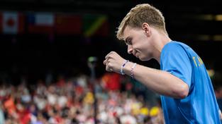 Möregårdh unterliegt Zhendong im Olympia-Finale  (Foto: picture alliance / BILDBYRÅN | MAXIM THORE)
