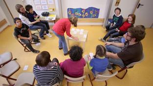 Unterricht in einer Förderschule (Foto: dpa/Fredrik von Erichsen)