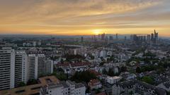 Abendstimmung Frankfurt (Foto: SR)